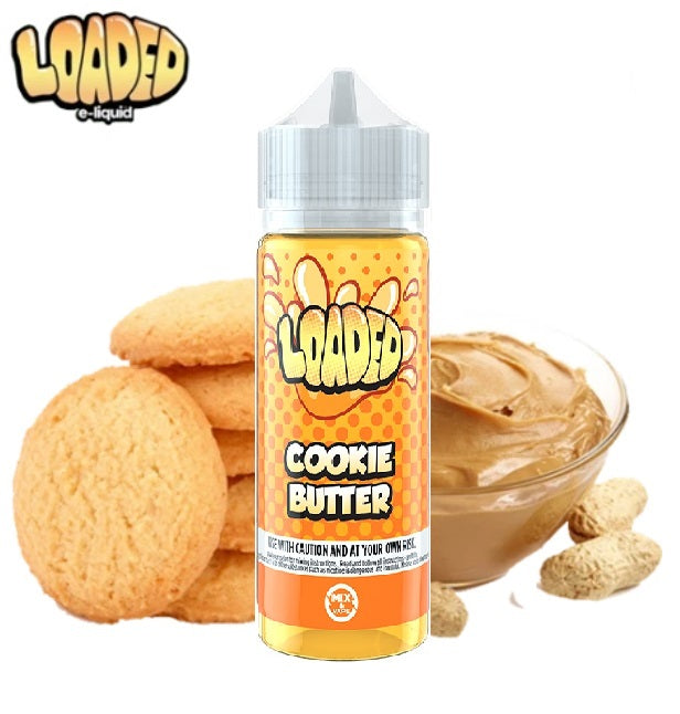 LOADED 120ML E-LIQUID COOKIE BUTTER