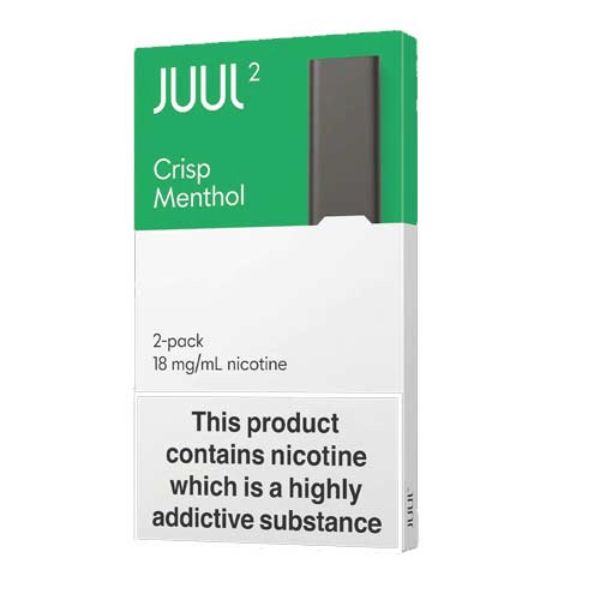 Juul 2 Crisp Menthol pods in Dubai UAE