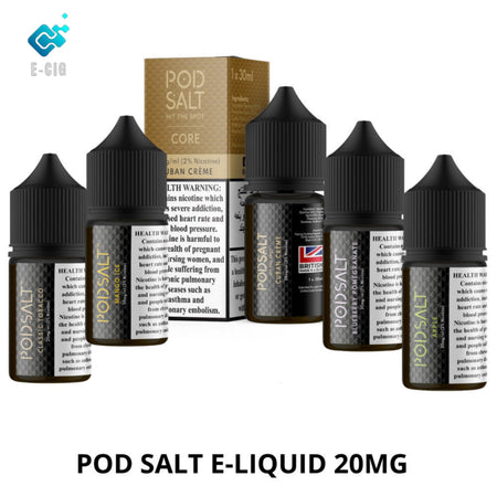 POD SALT NICOTINE ALL FLAVORS 20MG