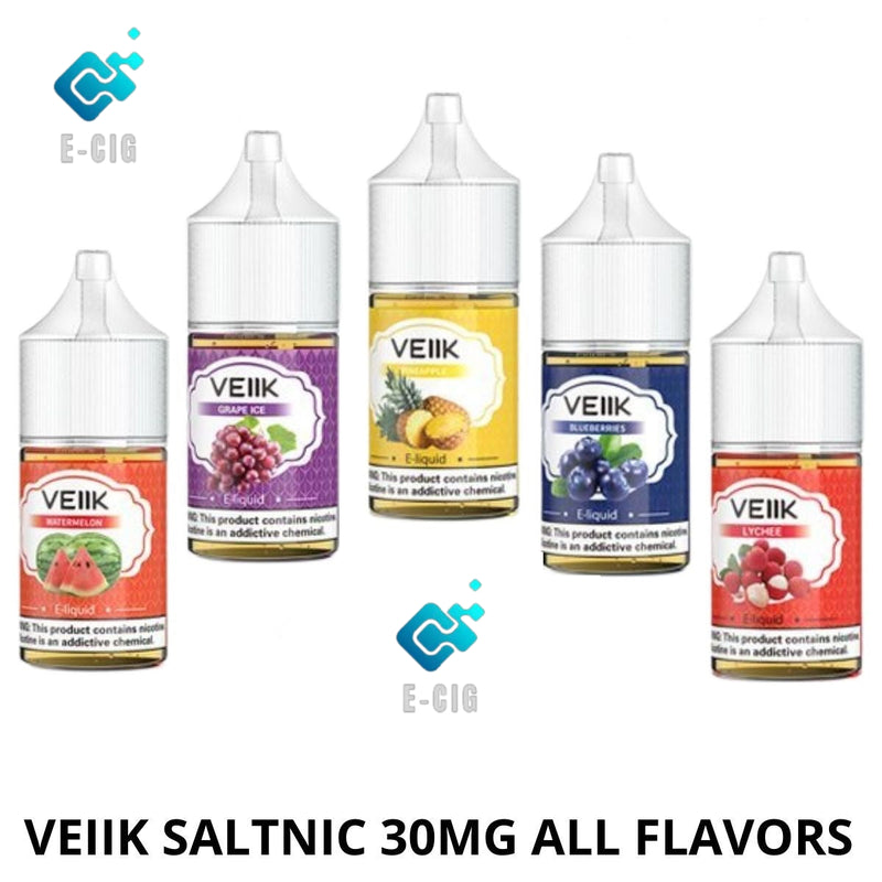 VEIIK SALTNIC 30ML ALL FLAVORS 30MG