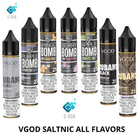 VGOD SALTNIC E-LIQUID 20MG,25MG & 50MG ALL FLAVORS