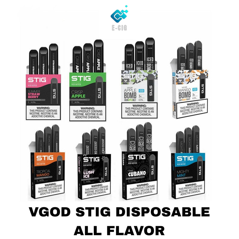 VGOD STIG DISPOSABLE ALL FLAVOR