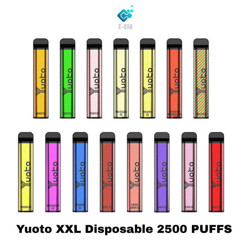 Yuoto XXL Disposable Vape Kit 2500 PUFFS