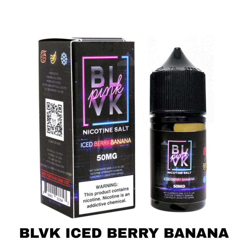 BLVK ICED BERRY BANANA