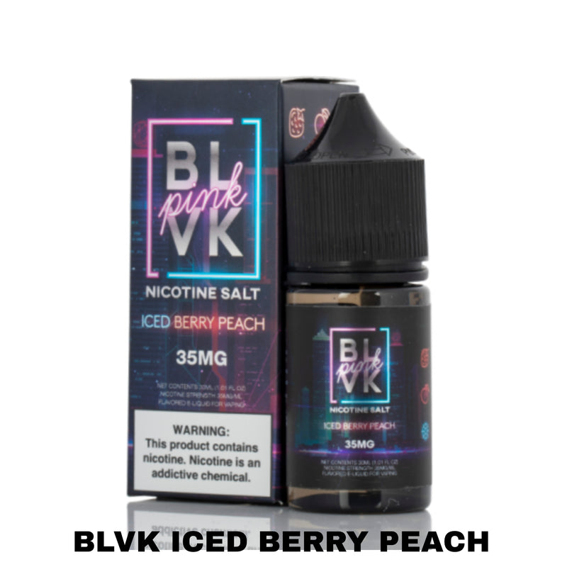 BLVK ICED BERRY PEACH