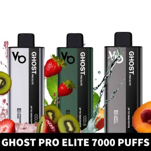 GHOST PRO ELITE 7000 PUFFS DISPOSABLE VAPE