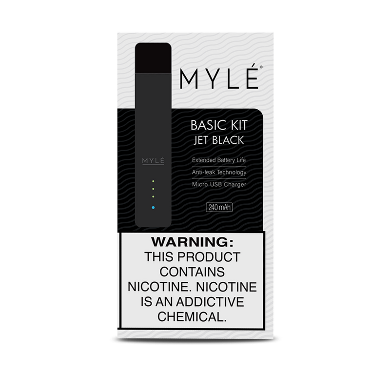 Mylé Magnetic Device V.4 Jet Black Dubai UAE box