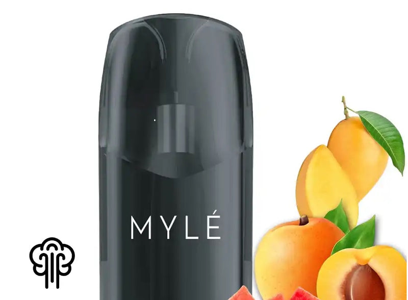 Peach Mango Watermelon Myle Meta Pod uae