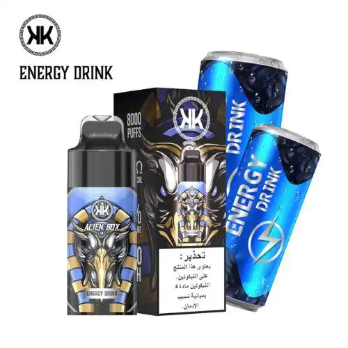 KK ALIEN BOX 8000 PUFFS ENERGY DRINK