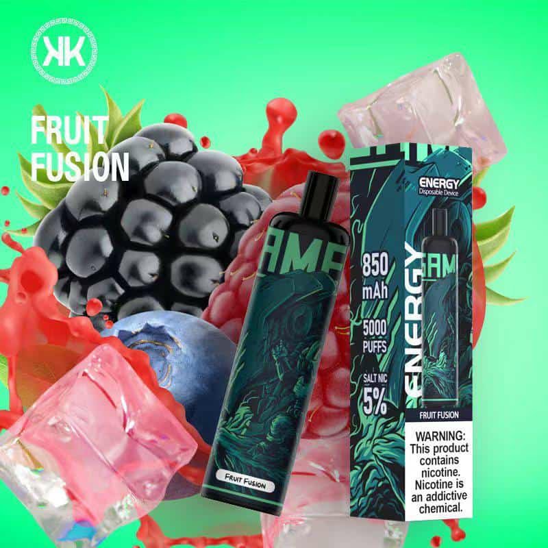 KK ENERGY 5000 PUFFS FRUIT FUSION