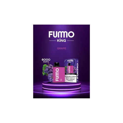 FUMMO KING DISPOSABLE 6000 PUFFS GRAPE