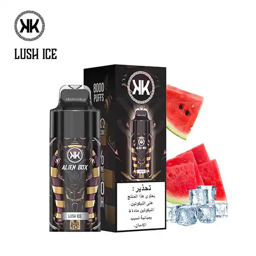 KK ALIEN BOX 8000 PUFFS LUSH ICE