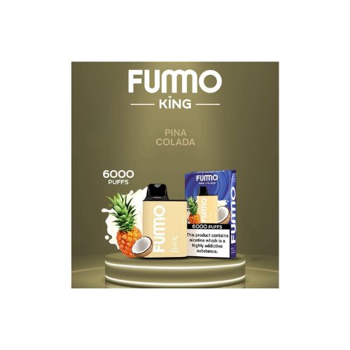 FUMMO KING DISPOSABLE 6000 PUFFS PINA COLADA