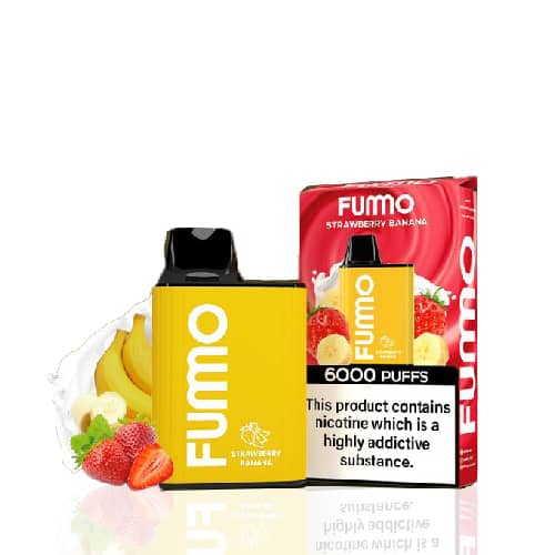 FUMMO KING DISPOSABLE 6000 PUFFS STRAWBERRY BANANA